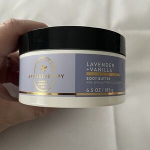 Bath and Body Works Aromatherapy LAVENDER VANILLA Body Butter 6.5oz